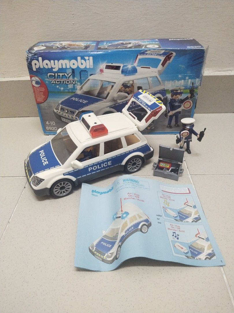 Playmobil police store squad car