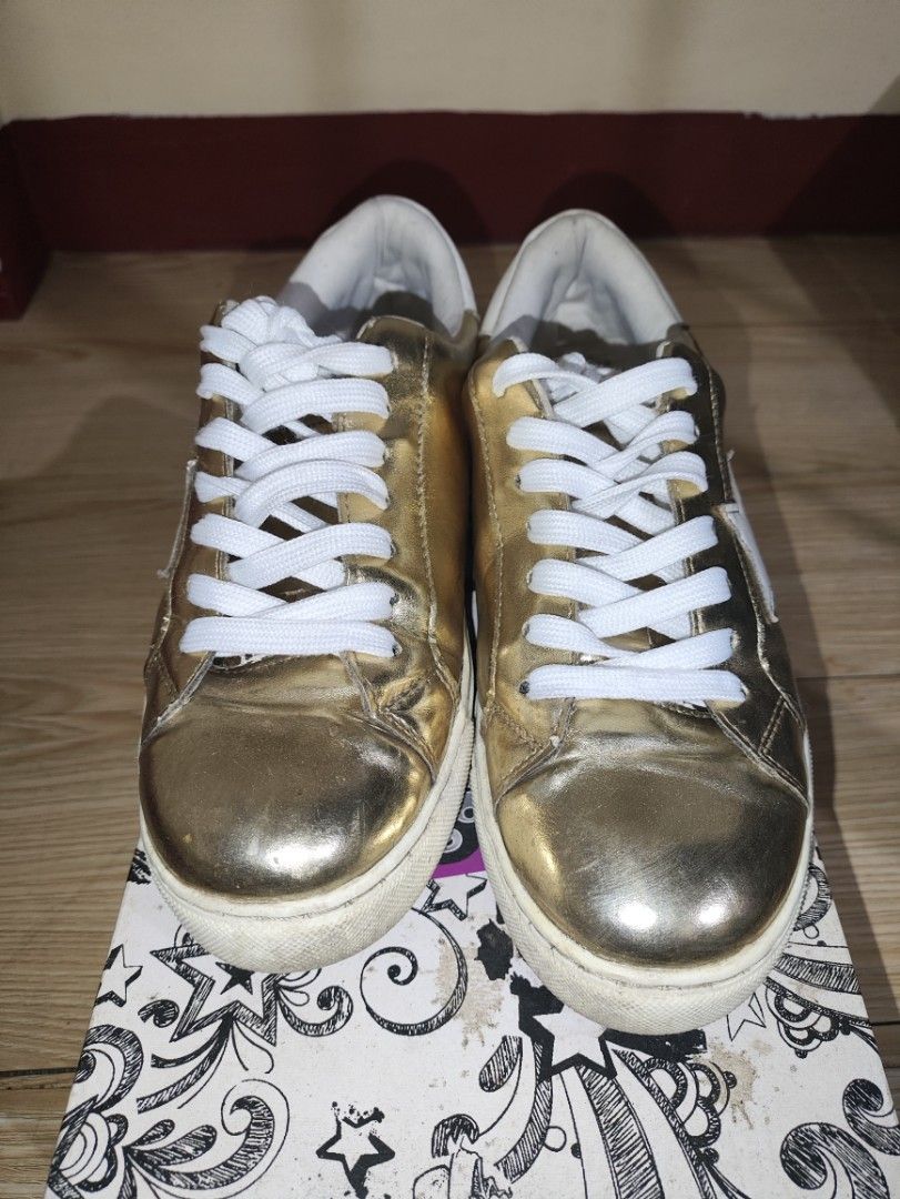 Payless 2025 gold sneakers
