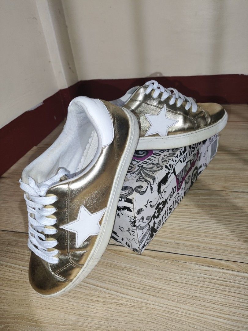 Payless gold best sale sneakers