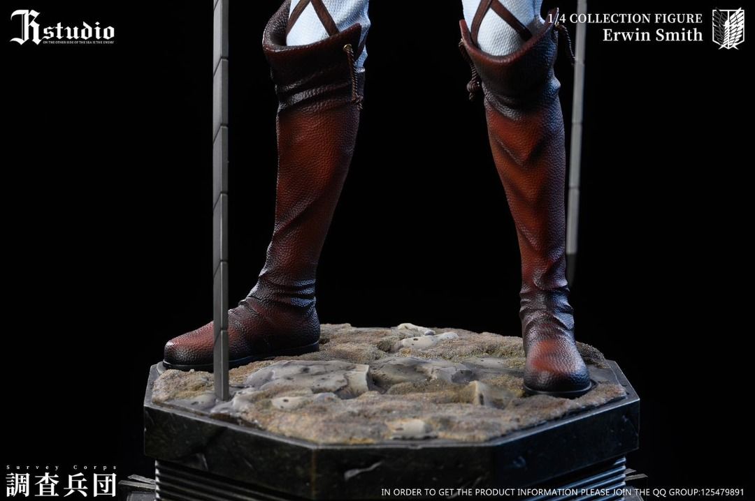 【PRE-ORDER】 JR Studio - Levi Ackermann & Erwin Smith Attack On Titan ...