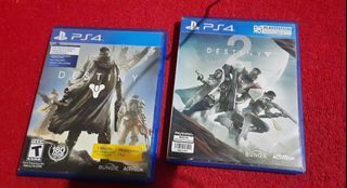 Ps4 Game  Destiny  1  and 2  for sale only