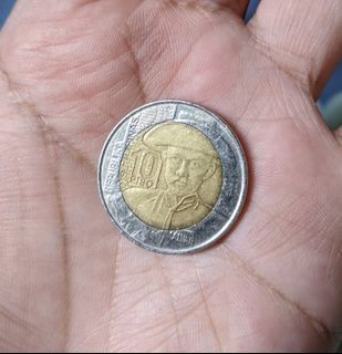Rare 10 Peso Commemorative Coin -  150th Birth Anniversary  of Heneral Malvar