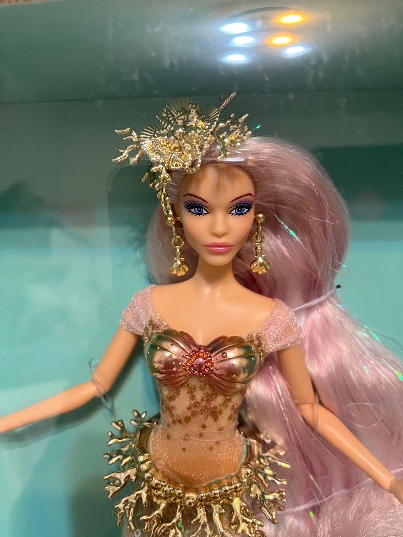 Rare limited edition Barbie signature muse mermaid enchantress doll Carousell