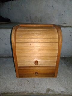 Rare Mini Wooden Storage Portable Sliding Cabinet Drawer - From Japan