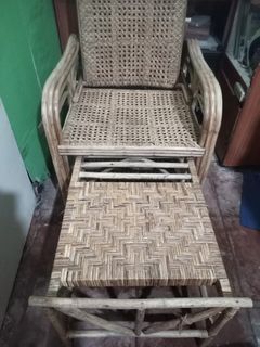 Reclining Chair/Bed Rattan