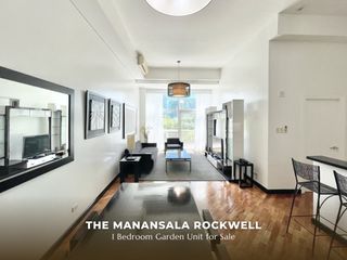 REPRICED! 1BR Garden Unit Manansala Rockwell Makati For Sale