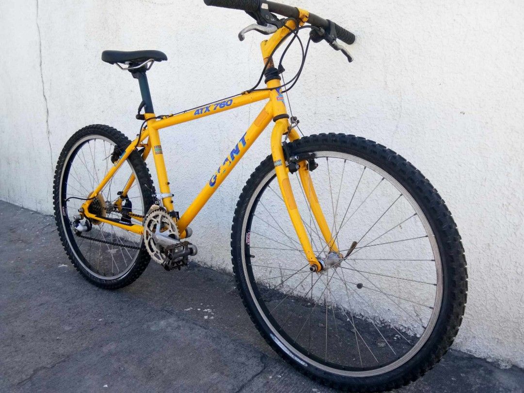 Retro Mtb 26er GIANT ATX 760 Sports Equipment Bicycles Parts