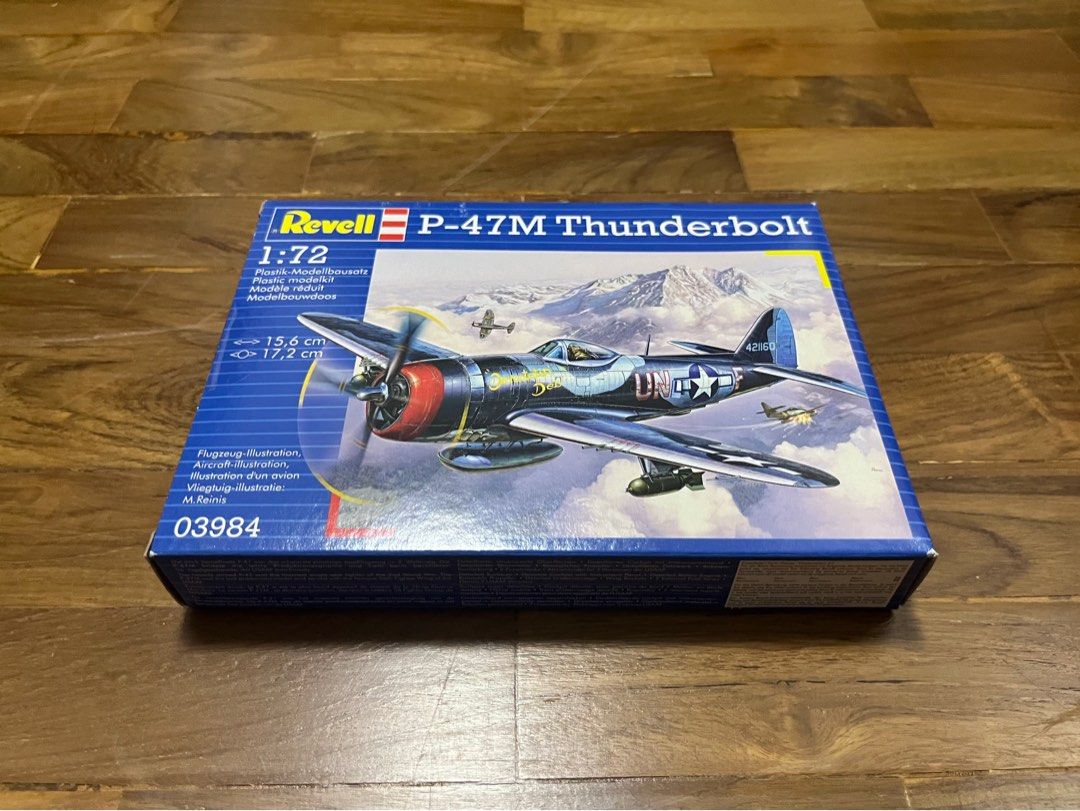 Revell 1/72 P-47M Thunderbolt Plastic Aircraft Hobby Model Kit 1:72 Scale