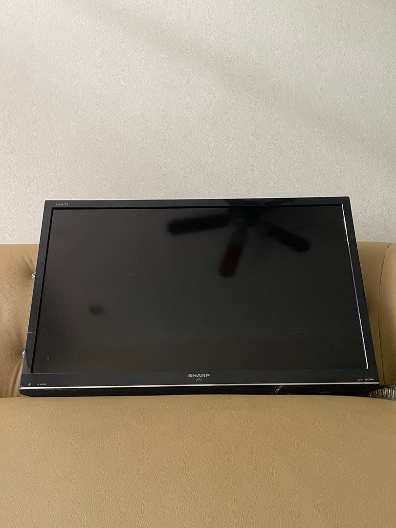 Sharp TV (Category: TV) located in Cavite. Submitted by ekakiii (Listing ID 1290730821, Image 1). Description: Selling Sharp brand TV with remote control for only 2,500.00 Has minor defect on screen as seen in the photo. Need some cleaning, maalikabok lang po, matagal nang hindi nagamit. Kindly click photo for full size. .