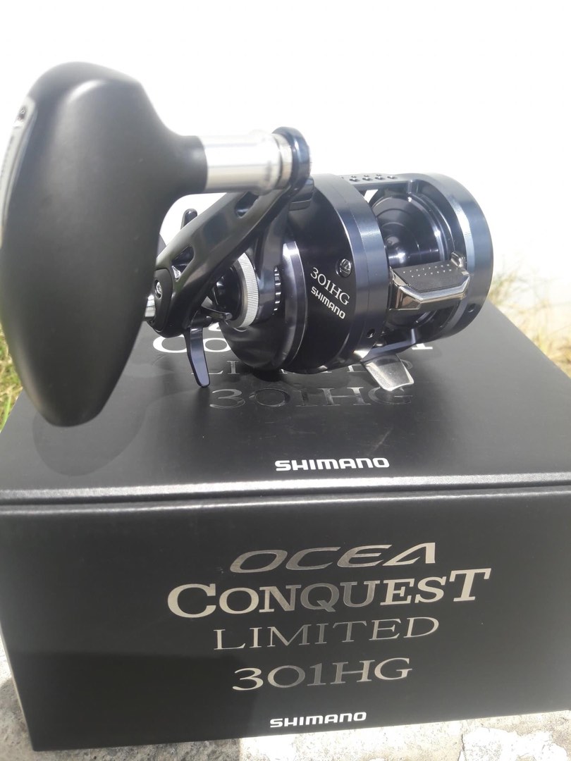 Shimano Ocea Conquest 301HG Reel, Sports Equipment, Fishing on