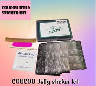 Shop Coucou Jelly Sticker Kit for Nails for press-on
