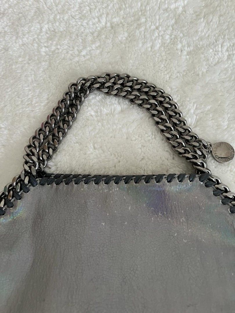 Stella mccartney holographic hotsell bag