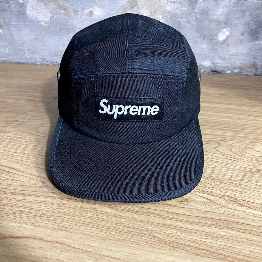supreme 5 panel black