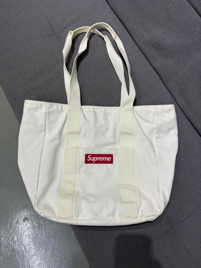 バッグ Supreme Canvas Tote Supreme Canvas Tote Bag 'Black' Unboxing (Fall/Winter 2021