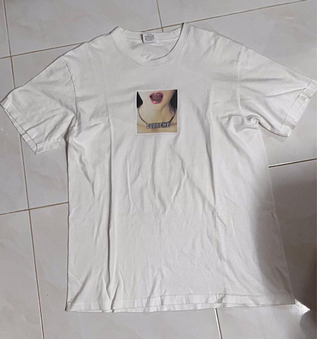 SUPREME NECKLACE TEE Men s Fashion Tops Sets Tshirts Polo