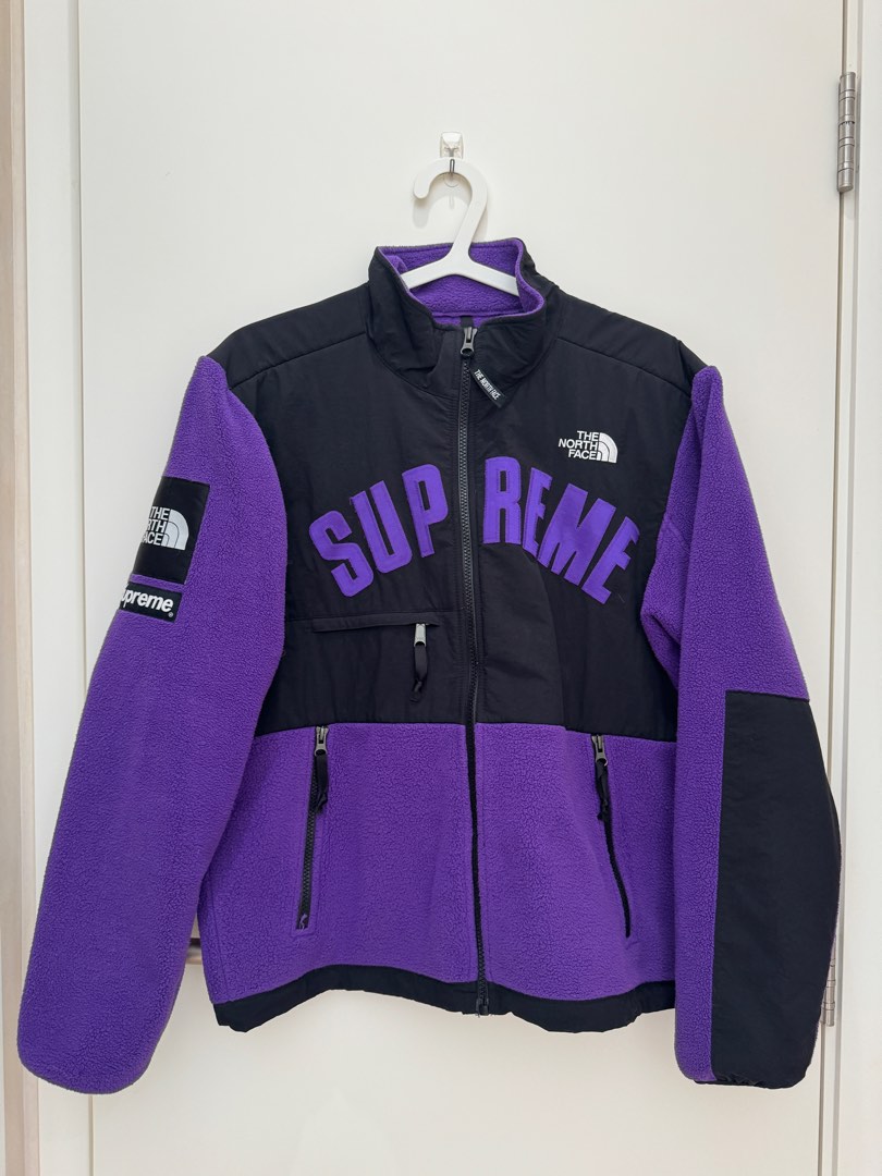 Supreme The North Face Arc Logo Denali Fleece Jacket, 名牌, 服裝