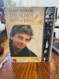 The Songs 1975-1990 by Barry Manilow Philippine Cassette Tape - preloved