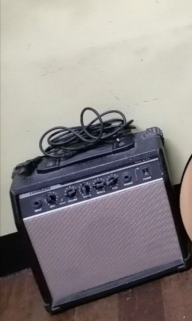 Thomson Guitar amplifier with overdrive (Category: Musical Instruments) located in Manila. Submitted by olxph_871475978 (Listing ID 1290636724, Image 1). Description: no issues.ready to use..very nice sound..