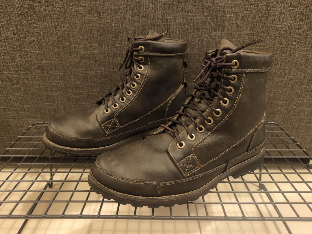Timberland Earthkeepers Original Leather 6 Inch Mens Boots Dark Brown 15550 UK8.5 US9 EU43 Made in India