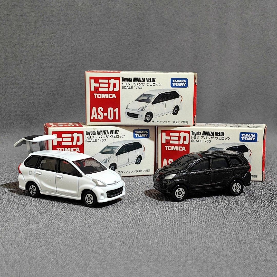 Tomica Toyota Avanza Veloz Scale Model Toy Car Hobbies Toys Toys Games on Carousell
