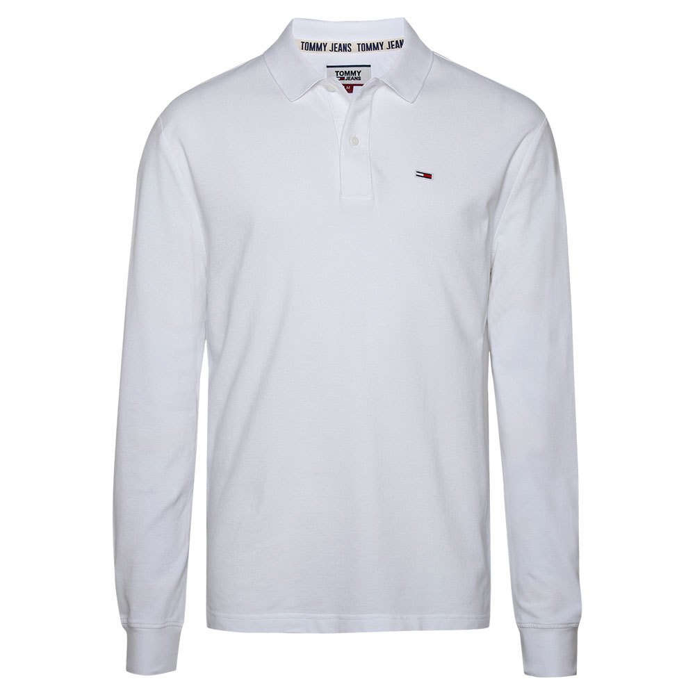 Tommy jeans long sleeve polo sale