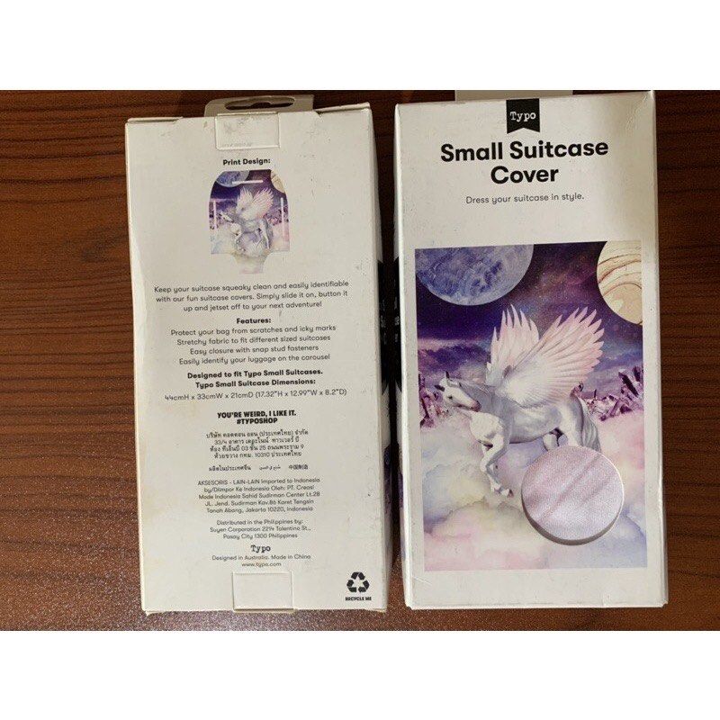 TYPO small suitcase travel (Category: Luggage) located in General Trias. Submitted by vpshoppe (Listing ID 1290765128, Image 1). Description: Typo small suitcase travel size:44cmH/33cmW/21cmD available in two designs .