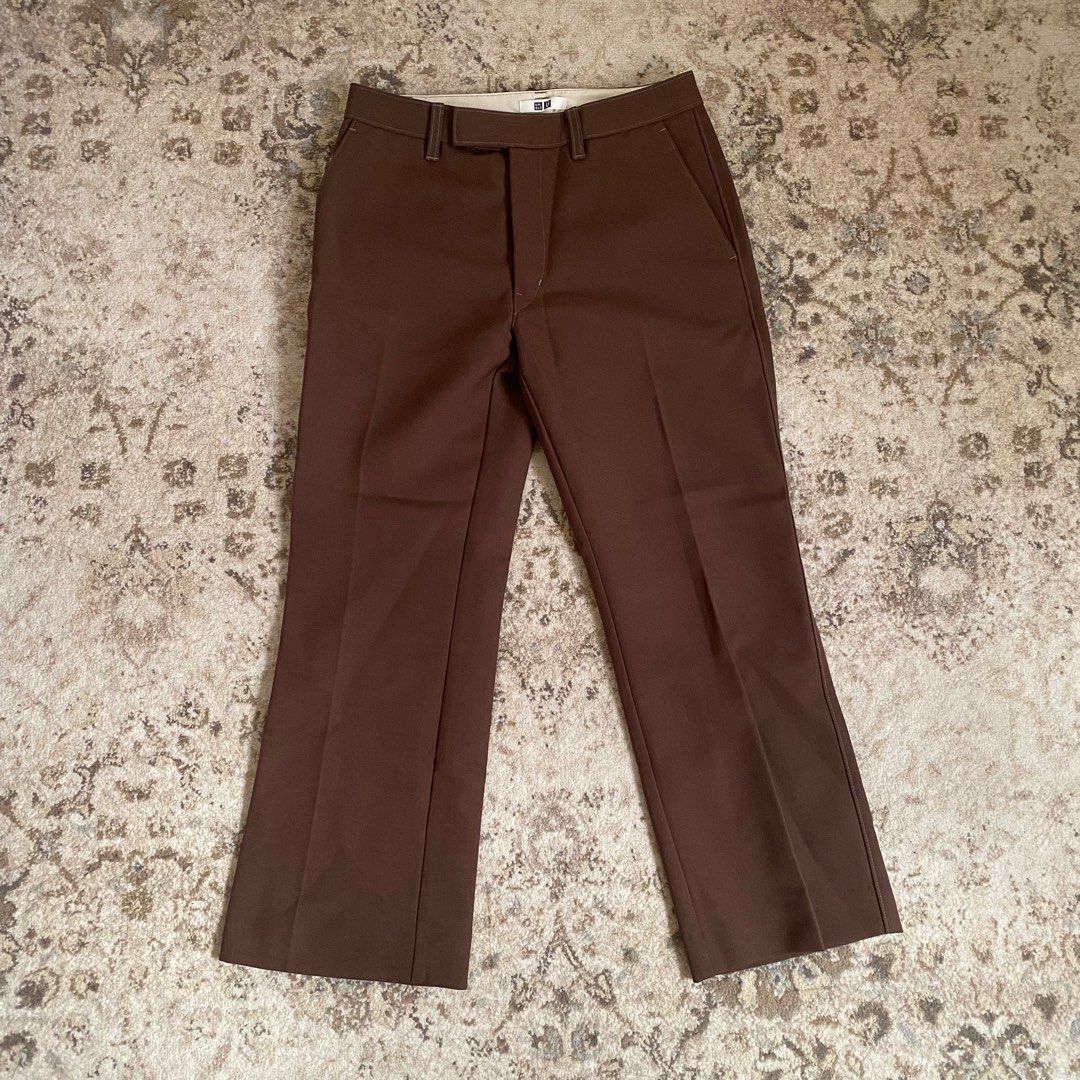 Uniqlo U Brown Pants (Category: Other Bottoms) located in Paranaque City. Submitted by lufstruck (Listing ID 1290678524, Image 1). Description: .