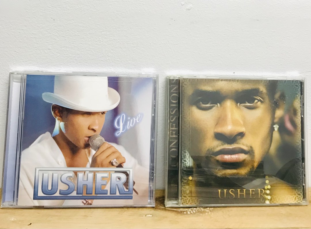 Usher CD, Hobbies & Toys, Music & Media, CDs & DVDs on Carousell