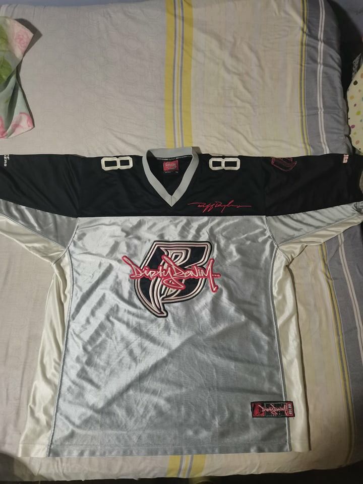 Vintage jersey ruff rider (Category: Tshirts & Polo Shirts ) located in Taguig. Submitted by amam_aroc03 (Listing ID 1290686240, Image 2). Description: 📍📌📌📌 first photo for reference only Eto legit na vintage My son bought this in Japan XXL Personal preloved po ito Kya no low baller please need for my meds pwede tumawad but not to much madali akong kausap NOT FADED THE COLOR DUE TO LIGHTNING 📌 COD VIA LALAMOVE/GRAB COURIER SHOPPEE CHECK OUT 