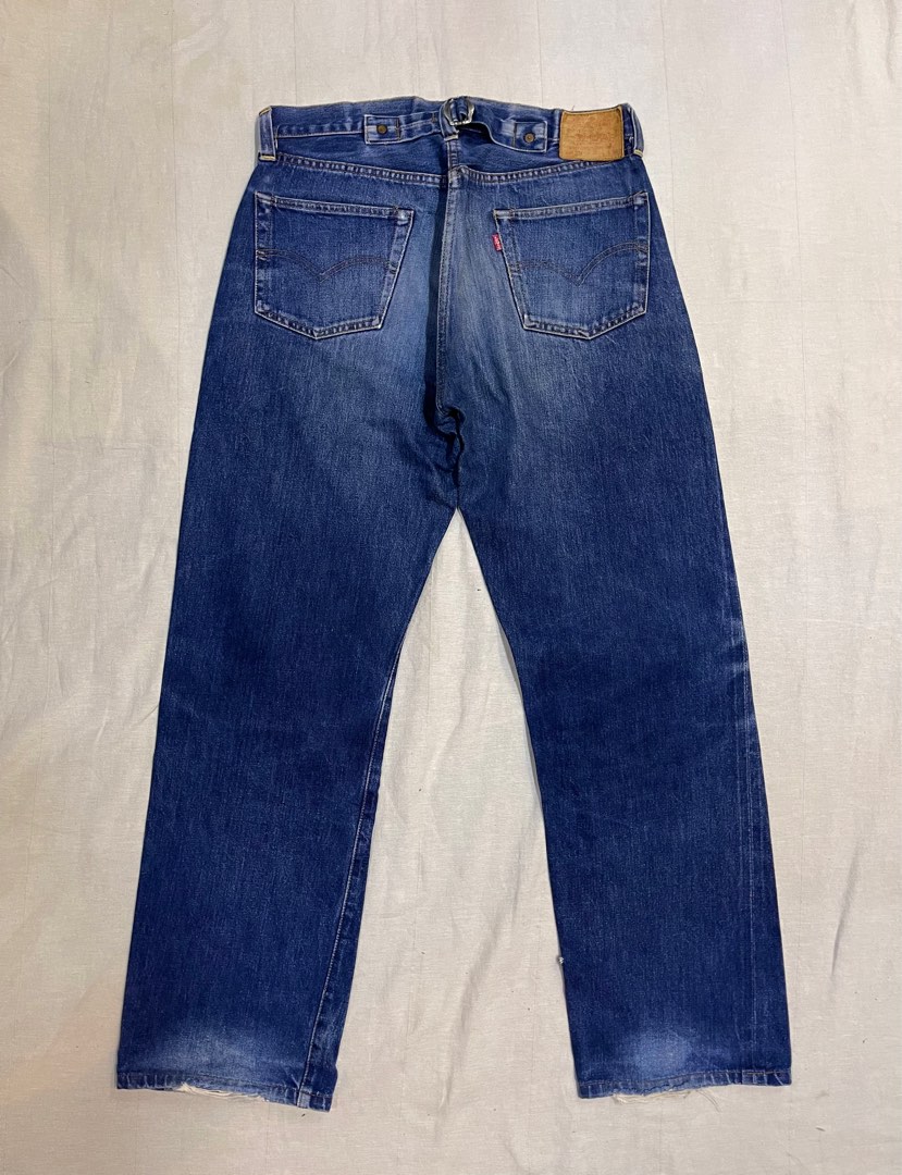 VINTAGE LEVIS 201XX BIG E 555 SELVEDGE JEAN