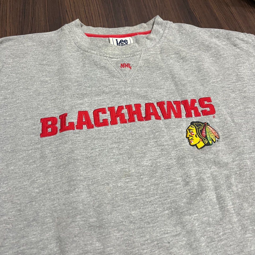 vintage NHL LEE blackhawks sweater Men s Fashion Coats Jackets and Outerwear on Carousell