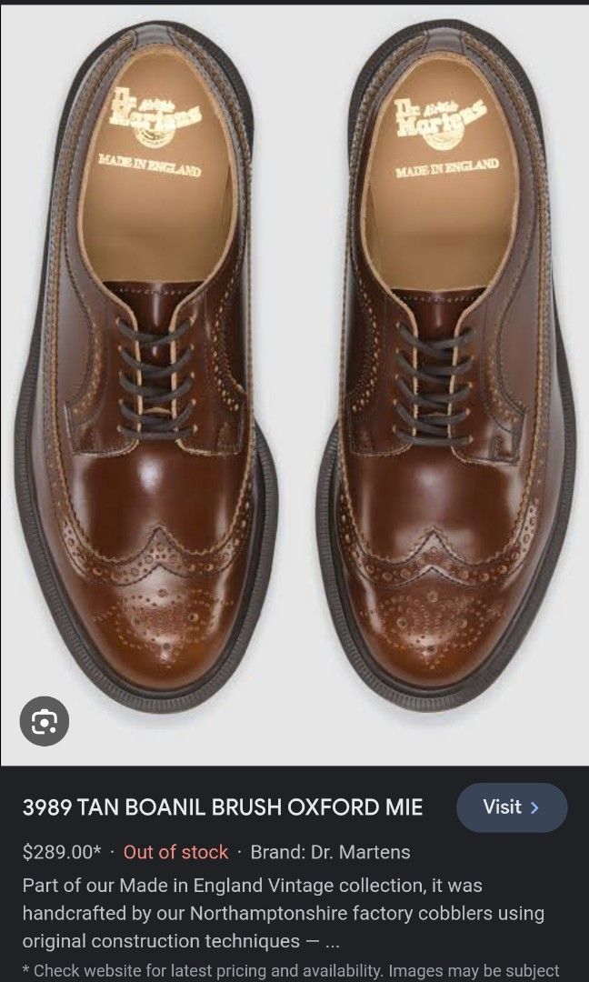 Dr martens 3989 tan boanil brush shop