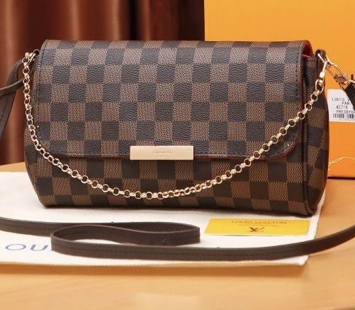 Louis Vuitton Damier Ebene Slingbag Handbag Bag Raya