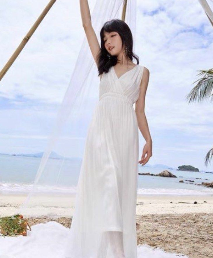 princess polly baby blue dress Lily Maxi Vacation & Summer Dresses