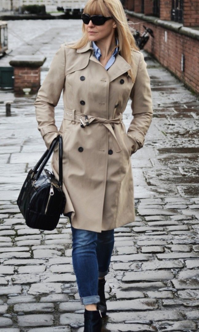 Zara basic clearance trench coat