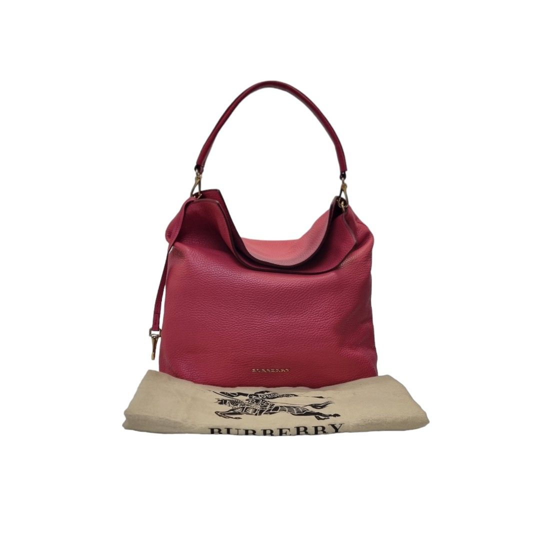 Burberry london grainy leather tote cheap
