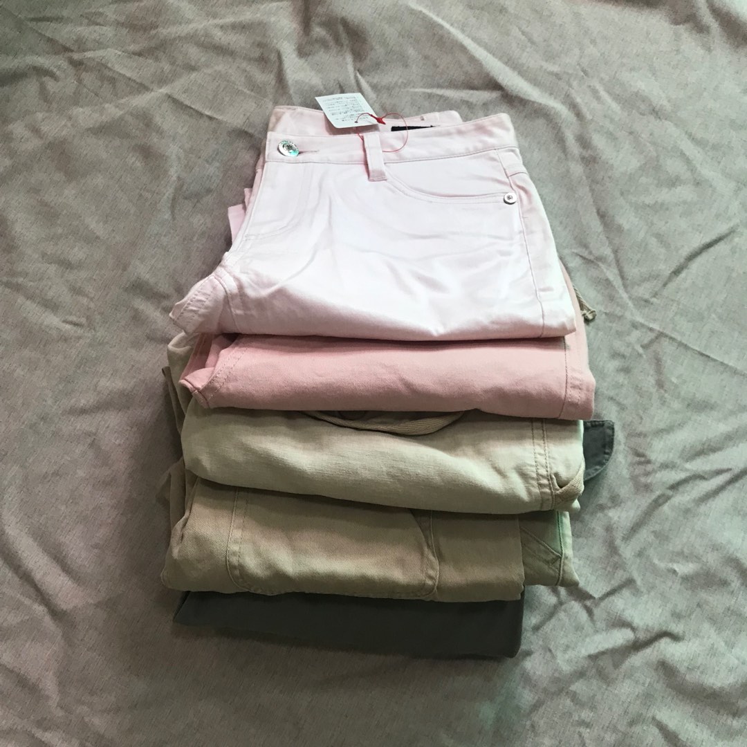 褲，$100全部all, 女裝, 褲＆半截裙, 牛仔褲、Leggings - Carousell