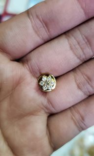 14k Gold Diamond Rositas Earring 1pc only‼️