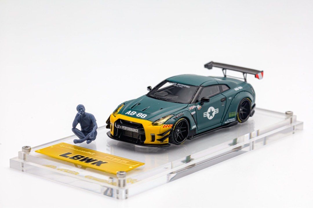 LB-WORKS Nissan GTR R35 type2 MatteGreen