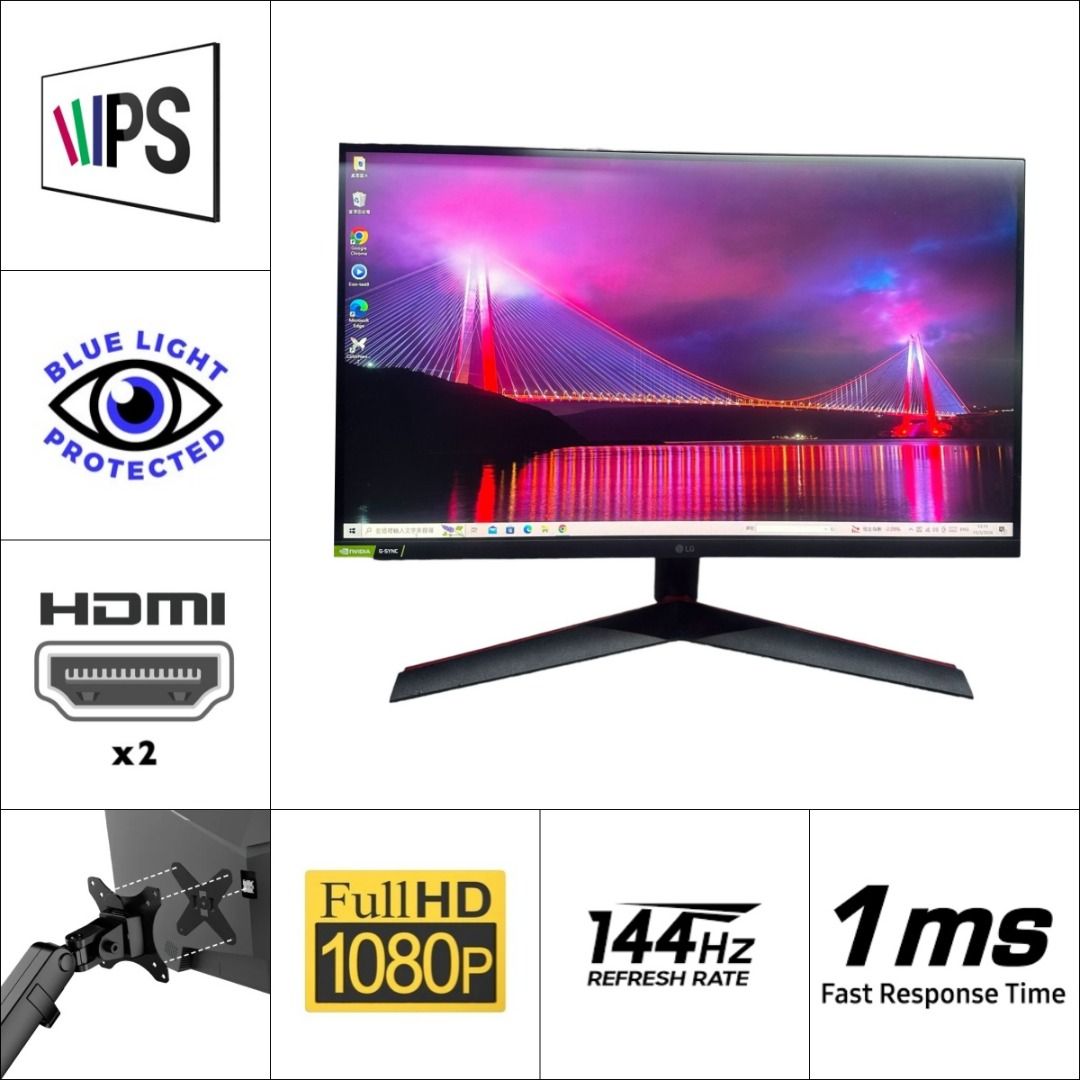 144hz Monitor Lg 27gn LG UltraGear 27GN800-B 27