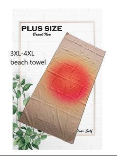 3XL-4XL BRAND NEW Plus size MAHABA BATH BEACH TOWEL / BEACH MAT