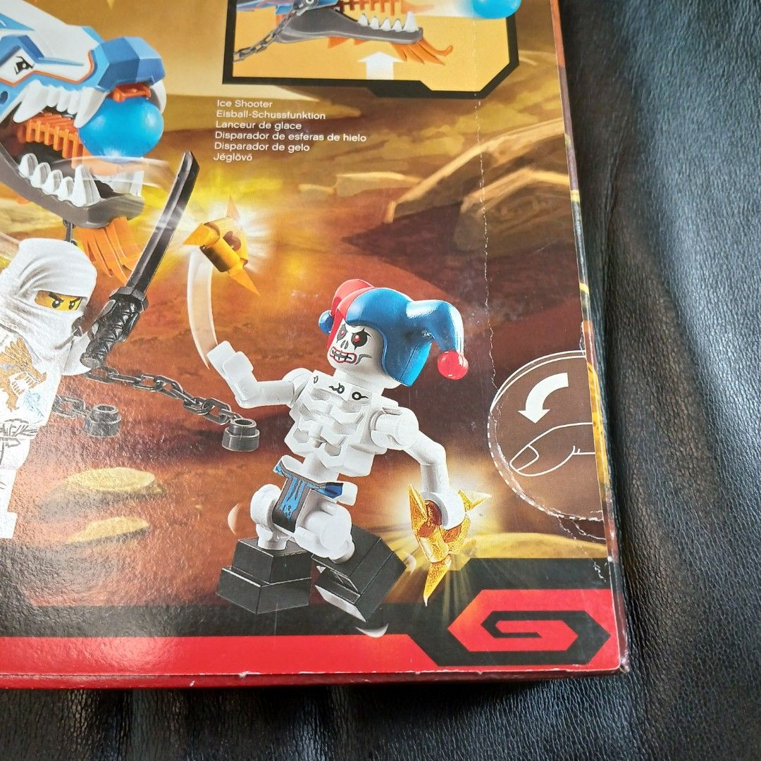 Ice Dragon Attack Lego Ninjago Hielo Lego Ninjago Ice Dragon
