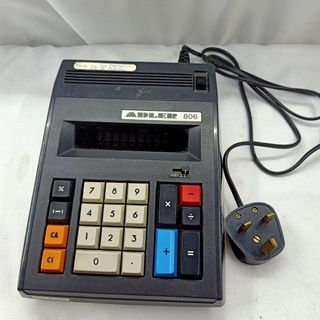 AD68 Rare Vintage ADLER 806 mains powered calculator from  UK for 950