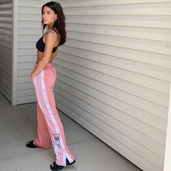Adidas Pink Adibreak Track Pants Women s Fashion Bottoms Other Bottoms on Carousell