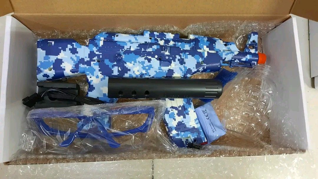 AK47 gel blaster toy gun (Category: Action & Battle Toys) located in Manila. Submitted by bongsy999mall (Listing ID 1293945268, Image 2). Description: .
