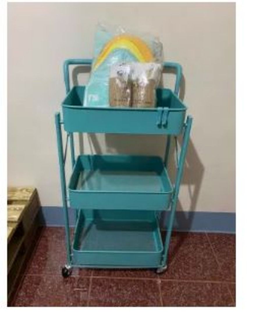 All Metal Trolley Cart Folding (Category: Storage Boxes & Baskets) located in Plaridel. Submitted by yalihome_furnitures (Listing ID 1293937744, Image 3). Description: The Multifunctional Rolling Cart is a versatile and convenient tool that can be used in various areas of your home. Whether it's in the kitchen, bathroom, living room, or bedroom, this cart will help you move food or tools easily. It is made of high-quality metal and stoving varnis