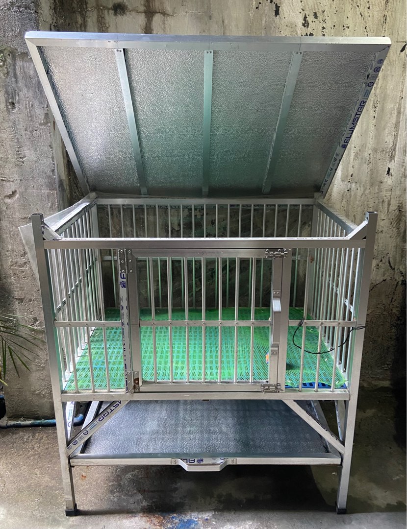 Aluminum dog cage design cheap