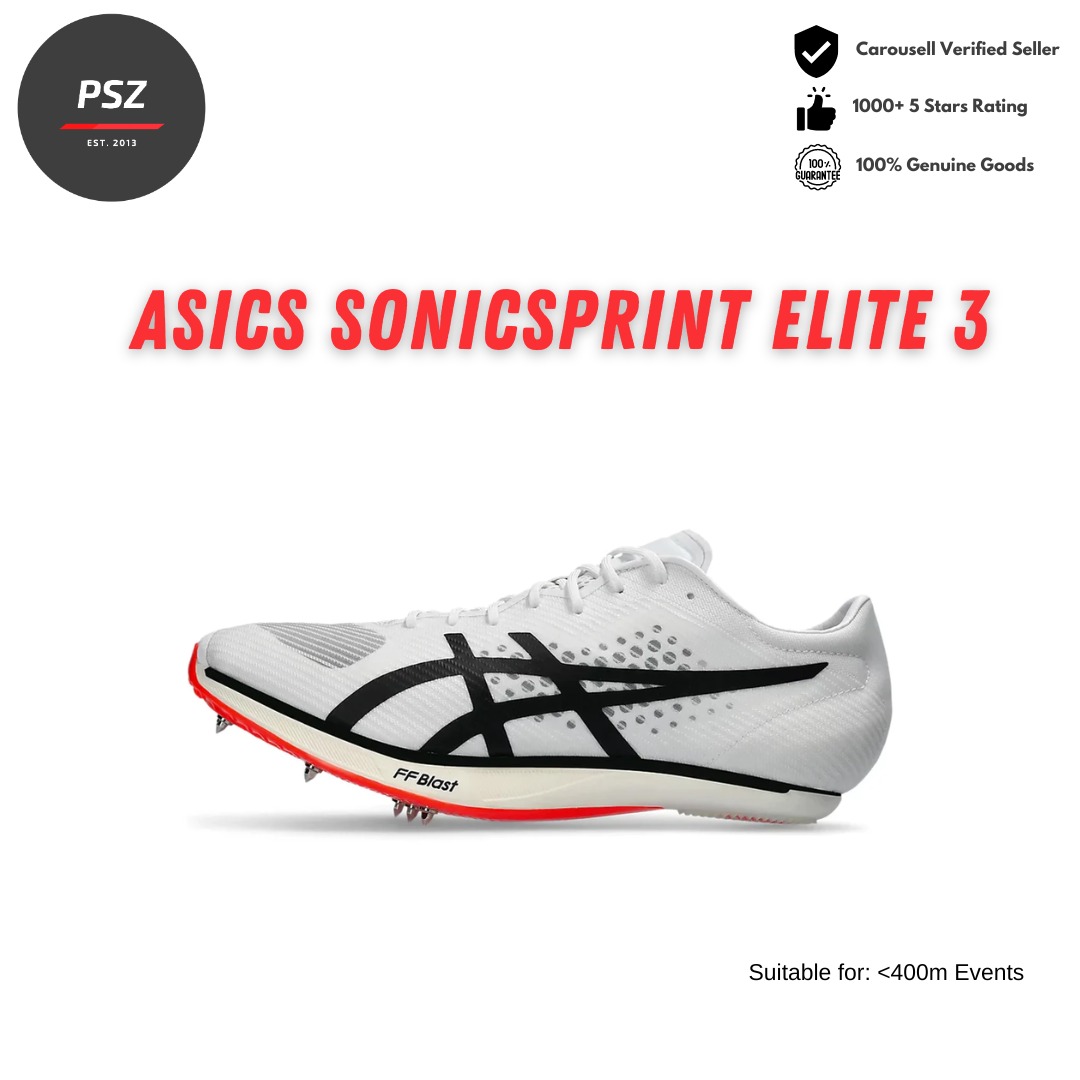 Asics Sonicsprint Elite 3 Men s Fashion Activewear on Carousell