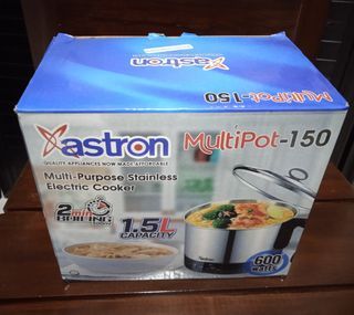 ASTRON Multi-Purpose Stainless Electric Cooker