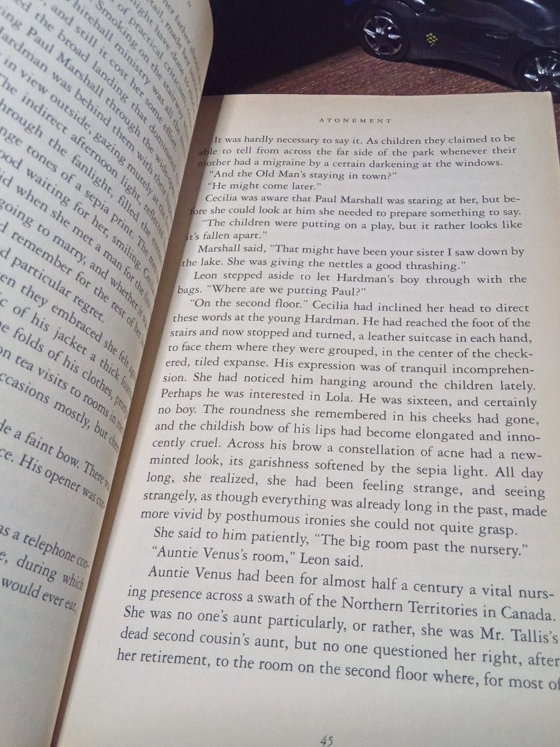 Atonement (Category: Storybooks) located in Manila. Submitted by squeedler (Listing ID 1294086772, Image 3). Description: .